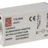 Timer Relay Wciskane 24V dc DPDT 2-stykowy RS PRO DPDT 0.5 → 10s jednofunkcyjny