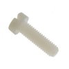 Śruby maszynowe M6 łeb z łbem walcowym Nylon długość 20.0mm skok 1.0mm