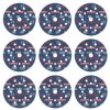 Bosch 2608902407 Grinding Disc Set Diameter 125Mm 1Pc Sanding Belts