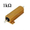 Rezystor drutowy 1 kOhm 50W z radiatorem