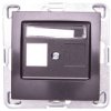 Impresja Obudowa Gniazda Teleinformatycznego Pojedynczego Antracyt Gpk-1Y/P/50