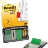 Post-it Dozownik znaczników stron Index 680-3 Kolor taśmy samoprzylepnej: zielony 7000029856