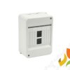 Rozdzielnica natynkowa 5 modułowa 1x5M bez drzwi IP30 RNO-5 5.3 ELEKTRO-PLAST