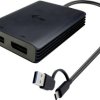 i-tec USB-A/USB-C Podwójny adapter wideo DisplayPort 4K/60 Hz