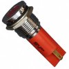 Signal light, 24 V (DC), red, 10 mcd, Mounting Ø 16 mm, pitch 1.25 mm, LED number: 1, Q16F1CXXR24E