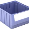 BITO Lagertechnik 134164 Skrzynka do regałów nadaje się na żywność (D x S x W) 300 x 234 x 140 mm niebieski 6 szt.