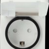 ZBPO130FWT Switchable Zigbee socket outlet, outdoor