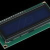Developer boards - Display, 16 x 2 characters, blue