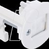 91382 Cable Bushing with brush for wall mounting / desktop mounting, w