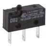 ZF DB2C-B1AA Microswitch SPDT 10A 250V AC, Button, Q.C.