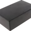 ABS enclosure, (L x W x H) 193 x 112 x 56 mm, black (RAL 9005), IP54, 1591XXEBK