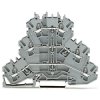 Wielopoziomowy blok zaciskowy WAGO poziomy: 3 TOPJOB S Szary 500V 2.5mm² Wciskane IECEx/ATEX/CSA