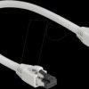 80556 Cat.8.1 patch cable, S/FTP, 0.25m, gray