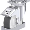Blickle 939038 LH-POTH 125K-1-FI-FS Rolka obrotowa z blachy stalowej Średnica koła: 125 mm Maksymalne obciążenie: 350 kg