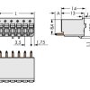 WAGO 2091-1180/200-000 Obudowa męska na PCB 100 szt.
