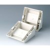Enclosure base, ABS, (W x H) 123 x 53 mm, gray white, B4042847