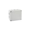 IP65 Puszka hermetyczna LIGHT 167x191x100 pokrywa pełna, z dławicami (6xM25, 4xM40)
