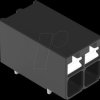 2086-1202 THR PCB terminal block, push-button, 1.5 mm², 2-pin