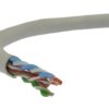Kabel UTP kat.6 U/UTP 4x2x0,58 linka szara Telegärtner /305m/