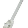 kabel LAN LogiLink CP2012U, 1 szt., RJ45, CAT 6, U/UTP, 0.25 m, szary