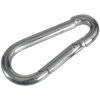 Faithfull FAICHFBS40 Fire Brigade Snap Hook 4mm Zinc Plated (Pack 4)