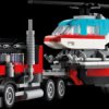 31146 LEGO® Creator - Low loader with helicopter