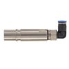 Pneumatyczny kontakt metalowy kątowy OD 3mm żeński z odcięciem 09140007463