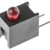 LED, THT, czerwona, 2-Pin, 2 V, 50°, Broadcom