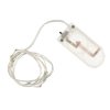 Wire Light LED Strand - 12 Cool White LEDs + Coin Cell Holder