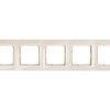 Simon 54 Premium Ramka Pięciokrotna Kremowa /Do Karton-Gips/ Drk5/41