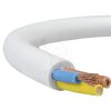 OWY 3x2,5mm2 500V żo biały Zamel 7860 H05VV-F