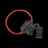 Gniazdo bezpiecznika płaskiego 19mm, przewód 1,5mm2 (16AWG)