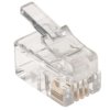 Złącze wtykowe modułowe RJ22, Męski, 4P4C-żyłowe, RS PRO 100szt.