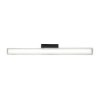 Nowoczesny kinkiet ścienny Linea LED z szklanym tubalnym kloszem do eleganckiego salonu LP-0510/1W-61 BK Light Prestige