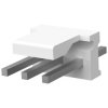 Pin header, 3 pole, pitch 3.96 mm, straight, natural, 644752-3