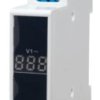 Modułowy miernik napięcia 1F (80-500VAC) SPMV1