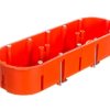 Puszka podtynkowa 3x60mm p/t regips pomarańczowa PK-3x60 /20szt./ 0234-00
