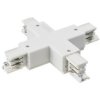 Konektor Czwórnik Luxsystem-3F White Biały Creelamp Krzyżak Lewy