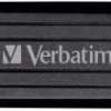 Pendrive USB 2.0 Verbatim Pin Stripe, 8 GB, czarny, 10 MB/s / 4 MB/s, wysuwany