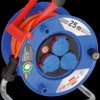 1218740 Brennenstuhl Garant IP44 cable drum, 25 m cable in orange