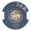 GAUGE PIECE D2 20A 500V FOR E27