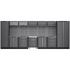 Sealey APMSSTACK17SS Superline PRO Storage System with Stainless Worktop 4.9m