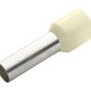 Końcówka kablowa zaciskana długość 22mm Kremowy średnica 4.5mm, izolowana RND
