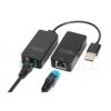 DIGITUS Przedłużacz USB 2.0 po skrętce Cat.5e/6 UTP do 50m