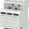 Zabezpieczenie przeciwprzepięciowe 1-fazowy, 40kA, 3.7kV, montaż Szyna DIN, Siemens 5SD7483