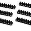 Listwa zaciskowa 12-torowa 10mm2 57A 450V czarna SIMET