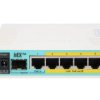 Router 5X Rj45 1000Mb/S, 1X Sfp, 1X Usb Mikrotik Hex Poe