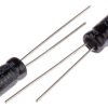 Kondensator 22μF 10V dc Radialny, Otwór przelotowy RS PRO roztaw: 2mm 5 (Dia.) x 11mm
