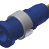 Gniazdo bananowe Żeński Wypustka typ Gniazdo bananowe Niebieski 10A Hirschmann Test & Measurement rozmiar 2mm