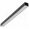 Oprawa liniowa, sufitowa ALLDAY BASIC 60cm 3CCT LED 10W/15W/20W czarna SPECTRUM LED